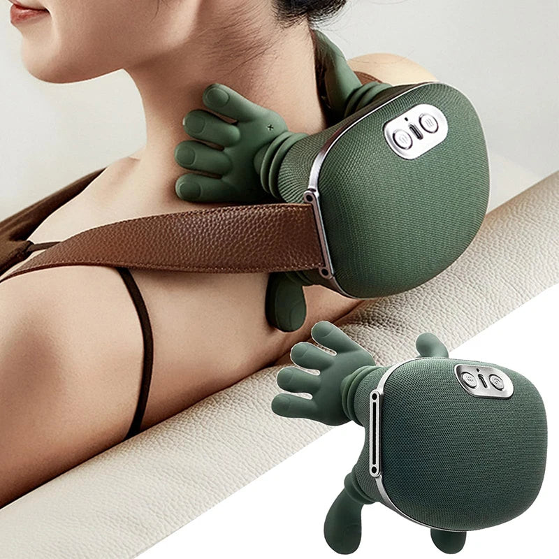 2025 Bionic cou éaule masseur N7 pétrissage masseur chále 3 niveaux Modes cou Cervical taille jambe corps Muscles Massage oreiller